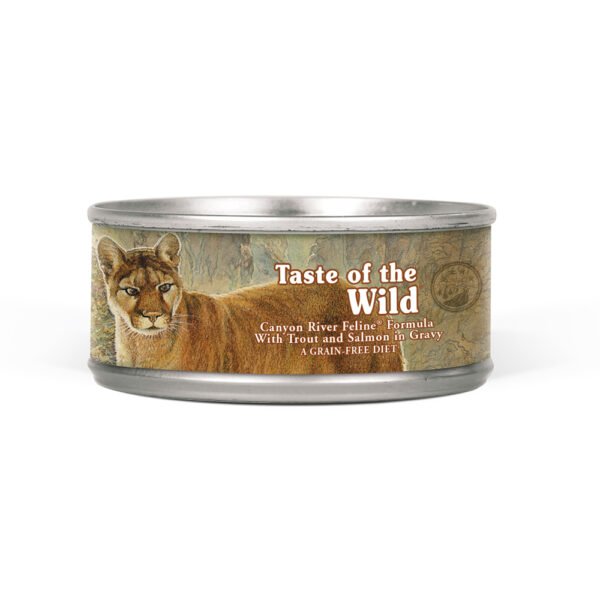 Lata Taste of the Wild Canyon River gato 156gr (Salmón y Trucha)