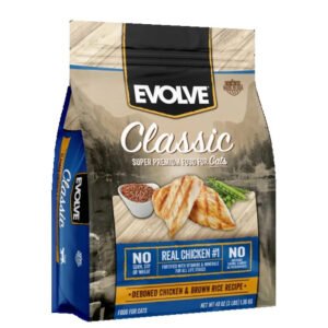Evolve Classic Chicken & Brown Rice Recipe Cat Food