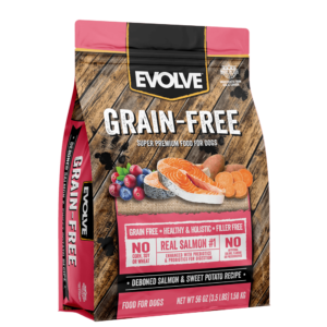 Evolve Grain Free Salmon & Sweet Potato Recipe Dog Food