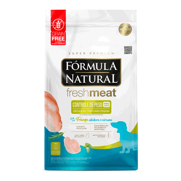 Fórmula Natural Fresh Meat Cães Light Mini e Pequeno