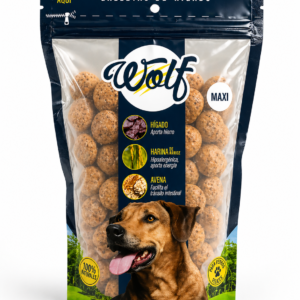 Maxi Galletas de Hígado Wolf 200Gr