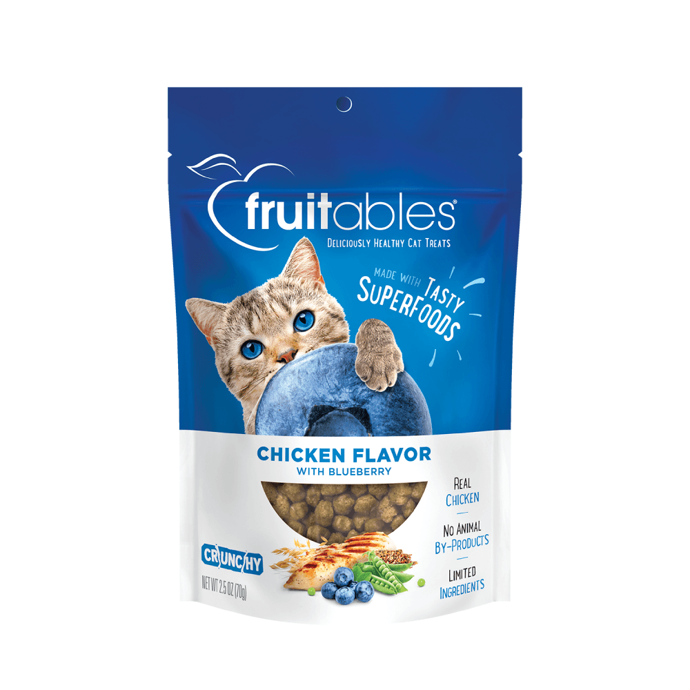FRUITABLES para gato Chicken & Blueberry 70gr
