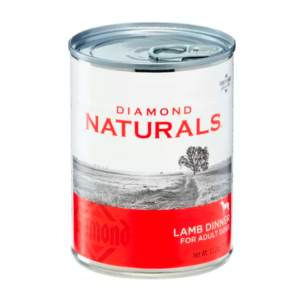 Lata Diamond Naturals Lamb Dinner Perro 374gr