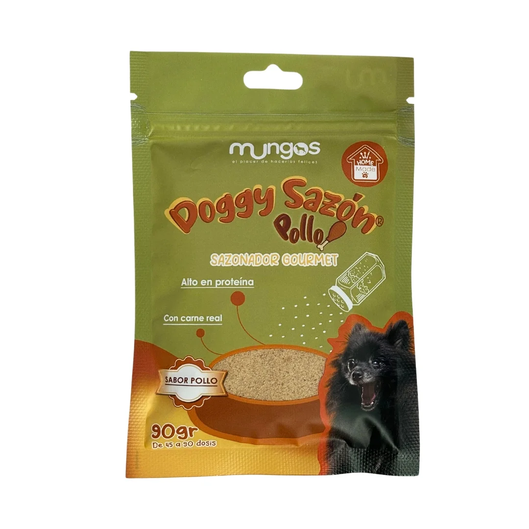 MUNGOS Doggy Sazón – Sazonador Gourmet Pollo Para Perros y Gatos