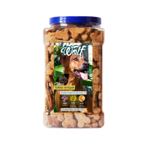 Maxi Galletas de Hígado Wolf Bombonera X 1000 Gr