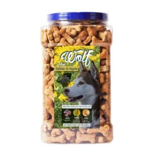 Mini Galletas de Hígado Wolf Bombonera X 1000 Gr