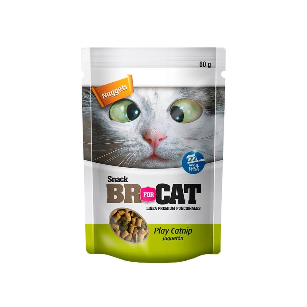 Galletas BR FOR CATS Snack BR for CAT – Play Catnip (Juguetón) 60gr
