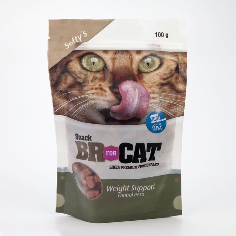 Galletas BR FOR CATS Weight Support (Control de peso) 100gr